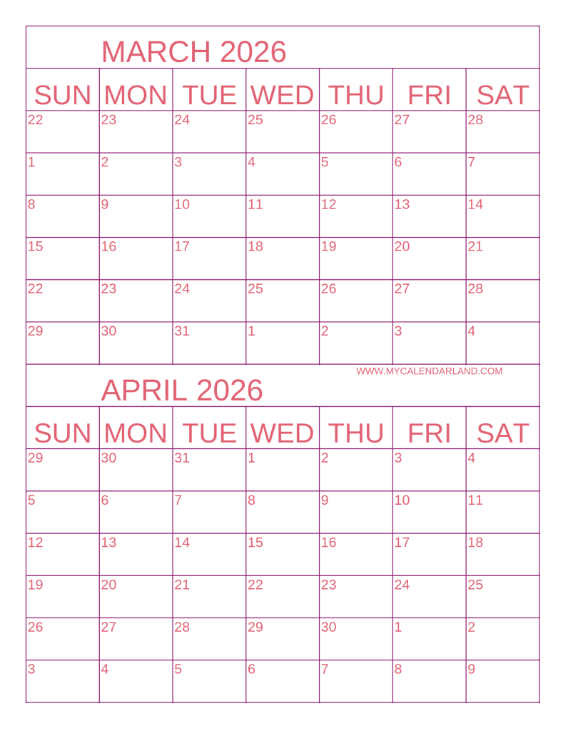 pink-march-april-2026-calendar