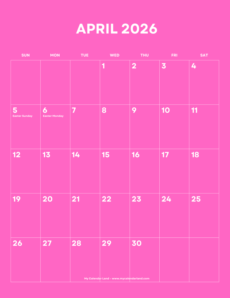 printable-pink-2026-april-calendar