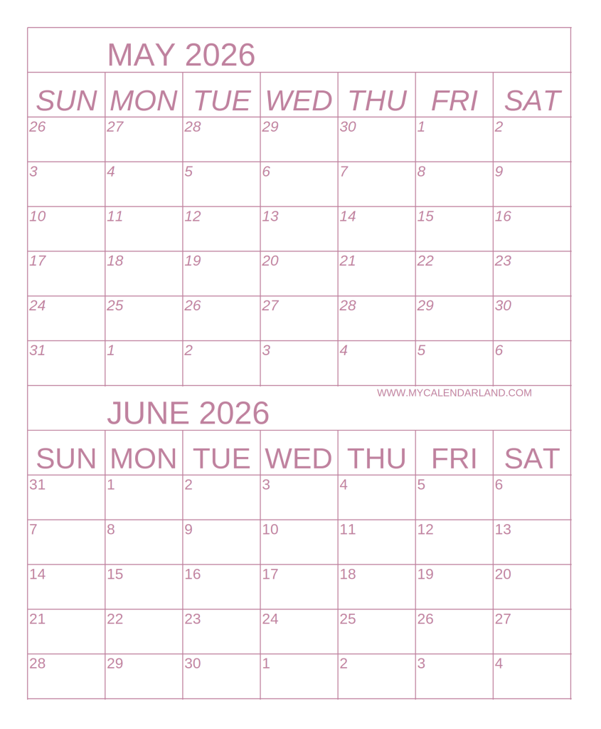 calendar-for-may-and-june-on-one-page