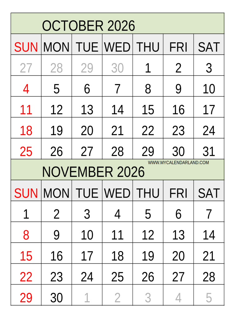 october-november-two-month-calendar-design