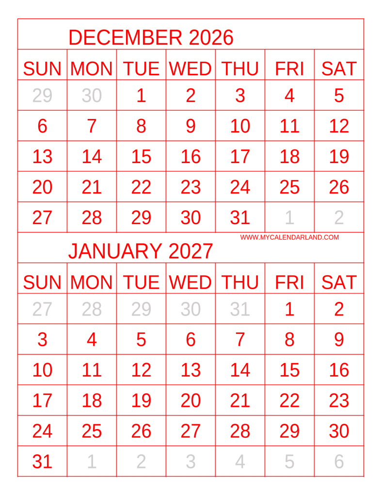 free-printable-december-to-january-calendar-red