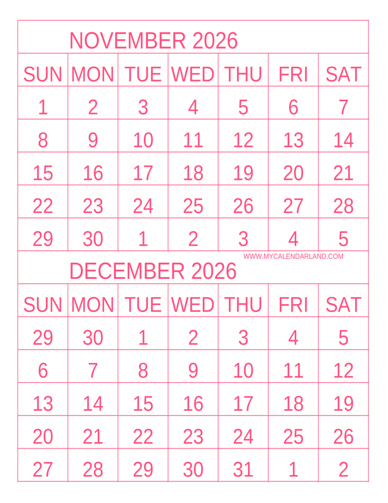 pink-november-december-calendar